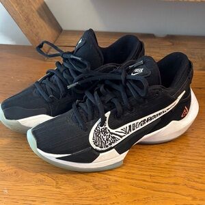 Nike Black and White Graphic Sneakers